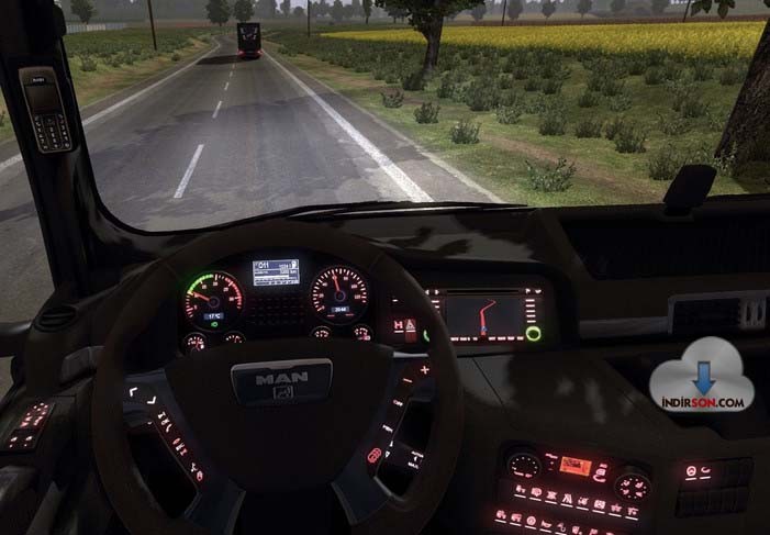 Euro Truck Simulator indir Tır Sürme Yük Taşıma Oyunu