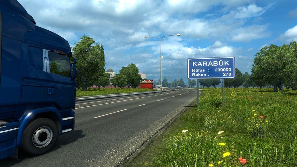Euro Truck Simulator 2 Türkiye Haritası Modu indir
