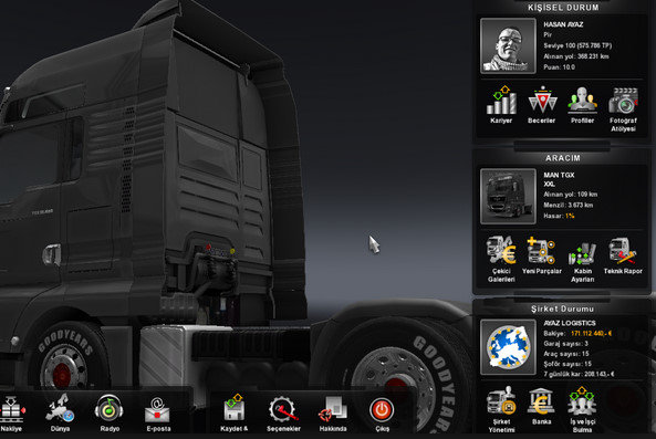 Euro Truck Simulator (ETS) 2 Türkçe Yama indir